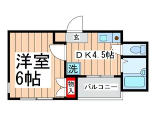 ハイツ・ドア－ンの物件間取画像